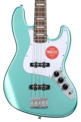 Bajo Jazz Activo Serie Squier Affinity - Mystic Sea Foam Verde Foto 1 de 4