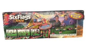 VINTAGE 2002 SIX FLAGS COOL COASTERS ROLLERCOASTER Building Set Motorized RARE - Picture 1 of 11