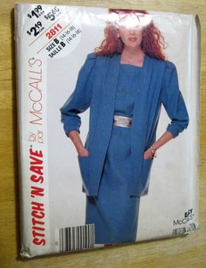 Stitch 'n Save pattern, Miss size 14-16-18 jacket and dress. Uncut FF - Picture 1 of 3