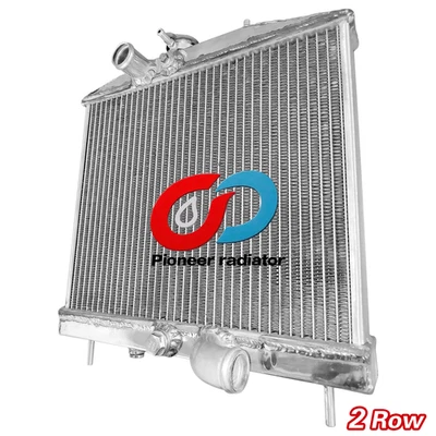 2 Rows Full Aluminum Radiator 1992-1995 Honda Civic EG W/K-Swap K20 K-Swap 1993 - Image 1 of 4