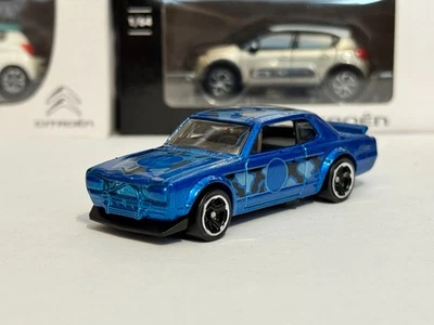 Hot Wheels Camouflage - Nissan Skyline 2000 GTR BLUE 1/64 - Loose - Image 1 of 4
