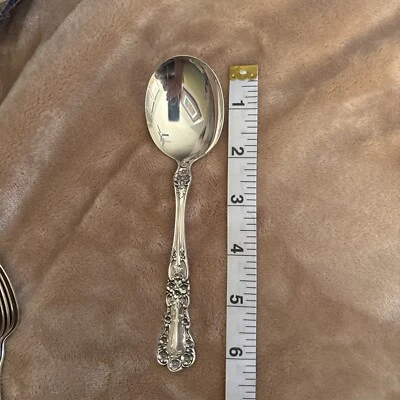 Gorham Silver Buttercup  Gumbo Soup Spoon No Mono ($70  Each Spoon) - Image 1 of 4