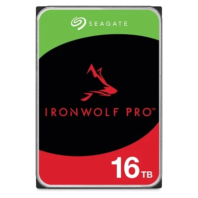 Seagate IronWolf Pro 16 TB ST16000NT001 Foto 1 de 4