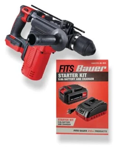 Fits BAUER 20V Brushless 1-1/8 in. Rotary Hammer with 5Ah Battery & Charger - Picture 1 of 1