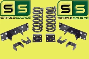 3"/6" Drop Kit Coils Fits 1998-2015 Ford Range 2WD C-Notch Flip Coils SPR CODE D - Picture 1 of 2