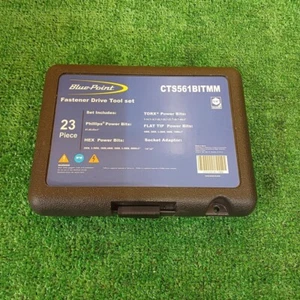 Blue Point CTS561BITMM 23 Piece 1/4" Hex Drive Fastener Drive Tool Bit Set - Picture 1 of 6