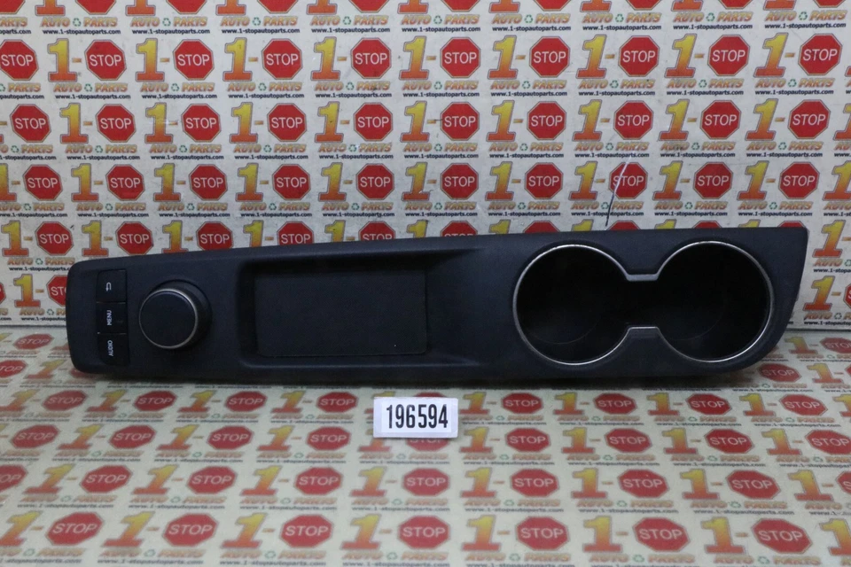 2017 LEXUS IS200T RADIO MEDIA KNOB CONTROLLER TRIM W/ CUP HOLDER OEM - Image 1 of 4