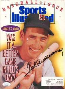 Ted Williams JSA Cert Signed 1990 Sports Illustrated Magazine Autograph - Picture 1 of 1
