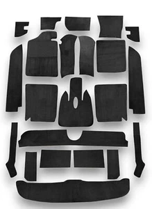 Teppichsatz Teppich, Gummi Absatzschoner für BMW E9 1968 - 1975 - Bild 1 von 36