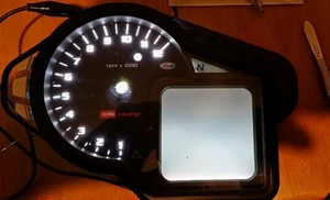 led clock upgrade kit lightenUPgrade WHITE APRILIA RSV MILLE 04-09 gen 2 - Picture 1 of 3
