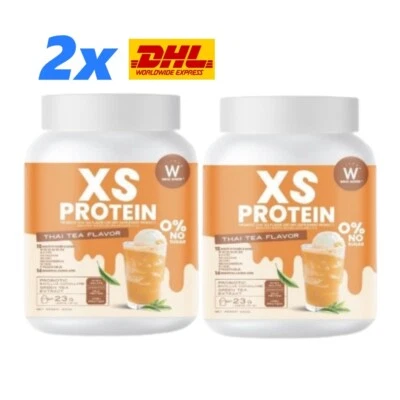 2x Nuevo Wink White XS Proteína Suplemento Dietético Té Tailandés Control de Peso 240g Foto 1 de 4