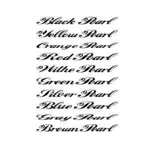 Auto Aufkleber 20 x 4cm Pearl Sticker, wähle den Namen deiner Pearl.  Styling - Bild 1 von 2