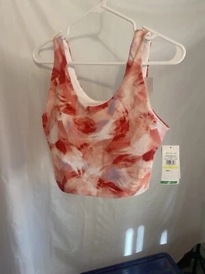 Sujetador tropical Gaiam rojo/naranja para mujer camiseta sin mangas-talla L-nuevo con etiquetas Foto 1 de 4