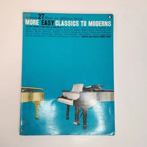 Vol. 27 More Easy Classics to Moderns Music for Millions Series Song Book - Imagen 1 de 17