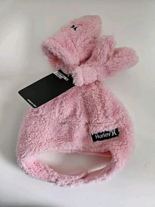 Hurley Fleece Hat and Mitten Set Toddler Pink Sherpa NEW 1-2 Years - Picture 1 of 4