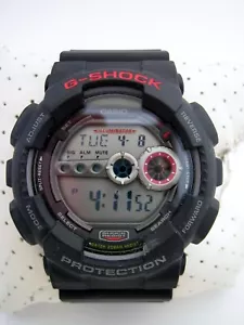 OROLOGIO DIGITALE CASIO G-SHOCK GD-100-1AER NERO ROSSO GIAPPONE ORIGINALE - Foto 1 di 9