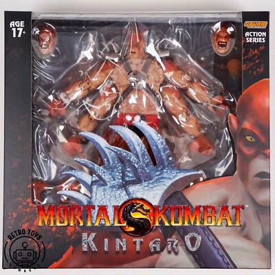 MORTAL KOMBAT KINTARO STORM COLLECTIBLES DELUXE ACTION FIGURE NEU & OVP 18cm