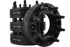 2017-2022 Ford F-250 F-350 Super Duty 2 Inch Hub Centric Wheel Adapters 8x170 MM - Picture 1 of 5