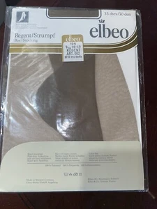 ELBEO REGENT SHEER STOCKINGS GARTER NYLONS 30DEN SIZE-10N/L VINTAGE GERMANY - Picture 1 of 4