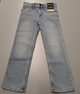 Art Class Girls Relaxed Straight Jeans- Light Wash - Size 5 - Picture 1 of 3