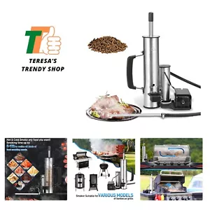 Outdoor Smoke Generator, Smoke Tube for Pellet Smoker, Stainless Steel Pellet... - Picture 1 of 7