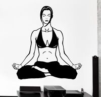 z2950 Details about   Wall Sticker Lotus Floral Flower Om Relaxation Yoga Zen Vinyl Decal 