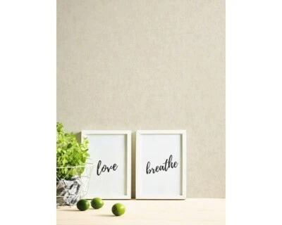 A.S. CRÉATION €1,31qm 1 Ro.AS Creation 37535-2 Vliestapete Geo Nordic Uni cremebeige-grau