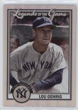 2023 Topps Series 2 Legends of the Game Lou Gehrig #LG-11 HOF