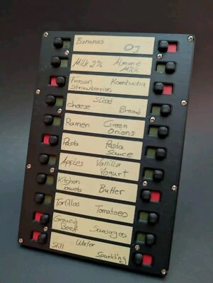 Shopping List Magnetic; Chore Chart; Memo Board; Check List; With 22 Sliders - Image 1 of 4