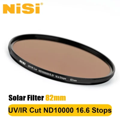 NiSi Solar Filter Pro Nano UV IR Cut ND100000(5.0) 16.6 Stops 77mm 82mm 95mm NEW - Image 1 of 4
