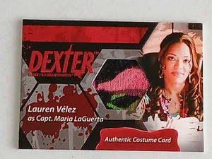 Capt. Maria LaGuerta Costume Reliquia Card C11 Dexter Stagione 7 e 8 Breygent 2015 - Foto 1 di 4