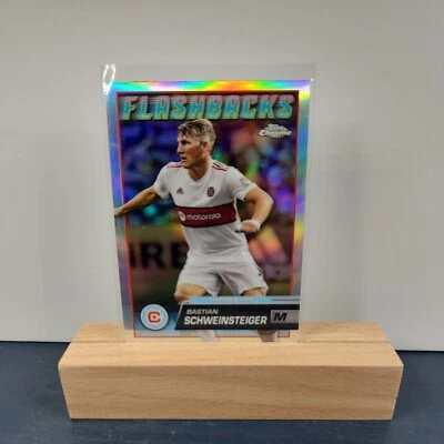 2023 Topps Chrome MLS Bastian Schweinsteiger Flashbacks #155 Chicago Fire - Image 1 of 2