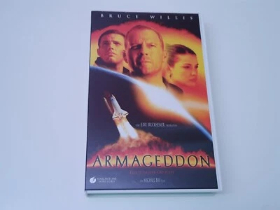Armageddon - Das jüngste Gericht VHS German PAL Video Bruce Willis Ben Affleck - Bild 1 von 4