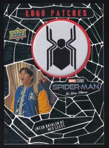NED LEEDS JACOB BATALON LP-11 2023 Upper Deck Spider-Man No Way Home LOGO PATCH - Picture 1 of 2