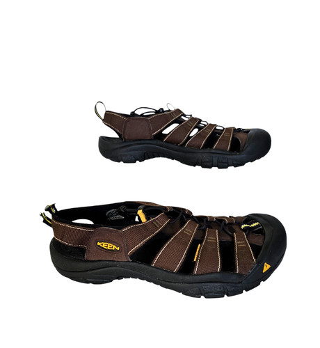 KEEN Sandali da uomo Newport H2 con punta chiusa, Monocromatico/Plaza