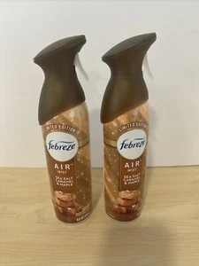 2 Pack Febreze Sea Salt Caramel & Maple Air Refresher Spray NEW Fall 2024 8.8 oz - Picture 1 of 1