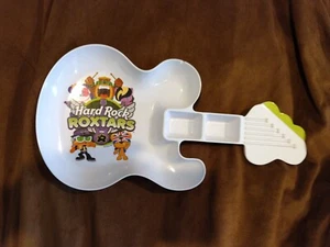 Juego de 3 platos de guitarra Hard Rock Café Roxtars para niños - Imagen 1 de 2