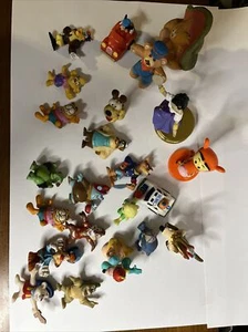 Lot of 24 vintage Disney toys 1978 1983 made in Hong Kong Disney toy lot old. - Picture 1 of 12