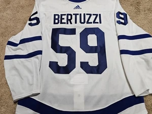 TYLER BERTUZZI 23'24 Toronto Maple Leafs Photomatched Game Worn Hockey Jersey - Picture 1 of 10