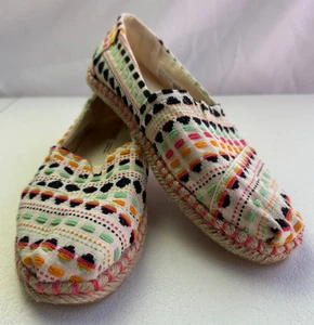 Toms Alpargata Rope Global natürliche gewebte Espadrille-Flats Slipper Damengröße 9 - Bild 1 von 12