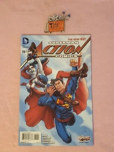 SUPERMAN ACTION COMICS #39 (2015) CÓMIC NUEVO 52 DC VARIANTE HARLEY QUINN - Imagen 1 de 8
