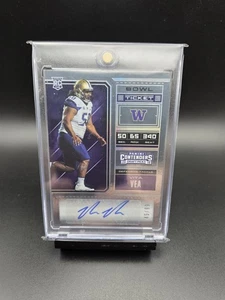 2018 Contenders Draft Vita Vea Draft Ticket /99 #211 AUTO/RC Washington Huskies - Picture 1 of 2