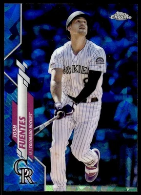 2020 Topps Chrome Saphire Update Josh Fuentes Colorado Rockies #U-17 - Image 1 of 2