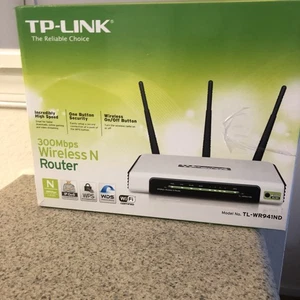 TP-Link TL-WR941ND 300Mbps Advanced Wireless N Router, Used, Tested - Picture 1 of 5