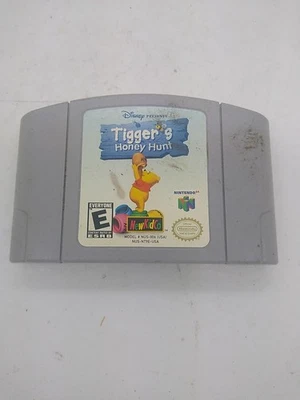 Tigger's Honey Hunt (Nintendo 64, 2000) N64 Cart Only Authentic TESTED - Image 1 of 4
