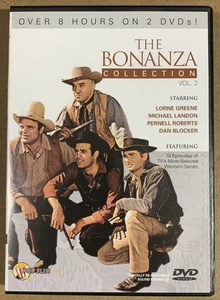 The Bonanza Collection: Vol. 2 (DVD, 2008, 2-Disc Set) 10 Episodes on 2 Discs - Imagen 1 de 8
