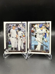 Actualización Topps 2025 Shohei Ohtani Asentimiento y Sonríe + ¡Aaron Judge City Boys! - Imagen 1 de 2