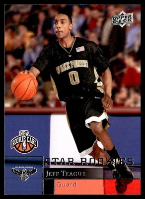 2009-10 Upper Deck Star 新秀 Jeff Teague 新秀 #218 — 第 1/2 张图片