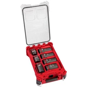 Milwaukee 49-66-7840 SHOCKWAVE Impact Drive 7PC MM / SAE Socket PACKOUT Set - Picture 1 of 1