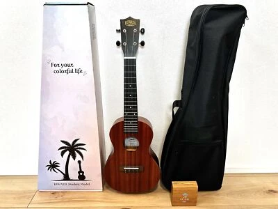 KIWAYA KCU-1 Concert Ukulele Mahogany Plywood w/ Soft Case for Beginner - Image 1 of 4